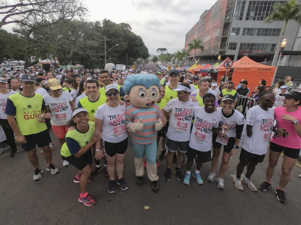 Runners da The Hardest Run são fundamentais para viabilizar as melhorias no Erastinho. Foto: Marcelo Andrade/ Divulgação