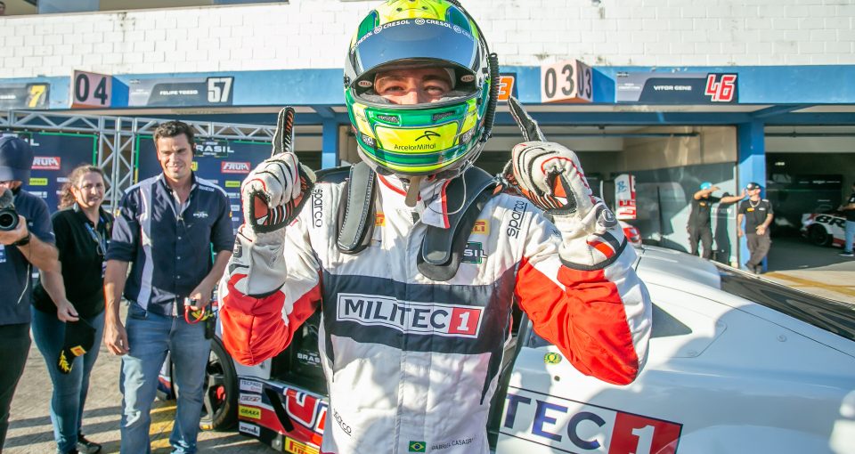 Gabriel Casagrande se consolida como líder da temporada 2024 da NASCAR Brasil. Foto: Luciano Santos/ SiGCom.