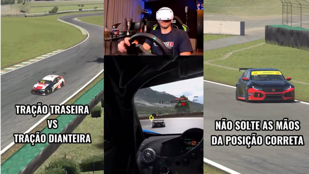 O curso ajuda iniciantes a evitarem vícios ao volante e experientes a corrigirem  os vícios já adquiridos. Foto: Reprodução/ Montagem/ Instagram